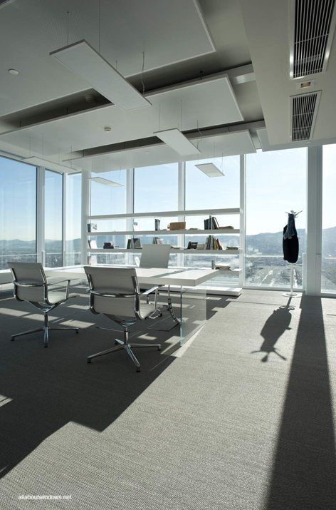 loor-to-Ceiling Windows in office